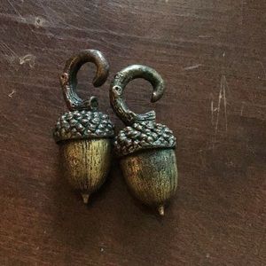6 gauge Brass and Mixed Metals Earrings